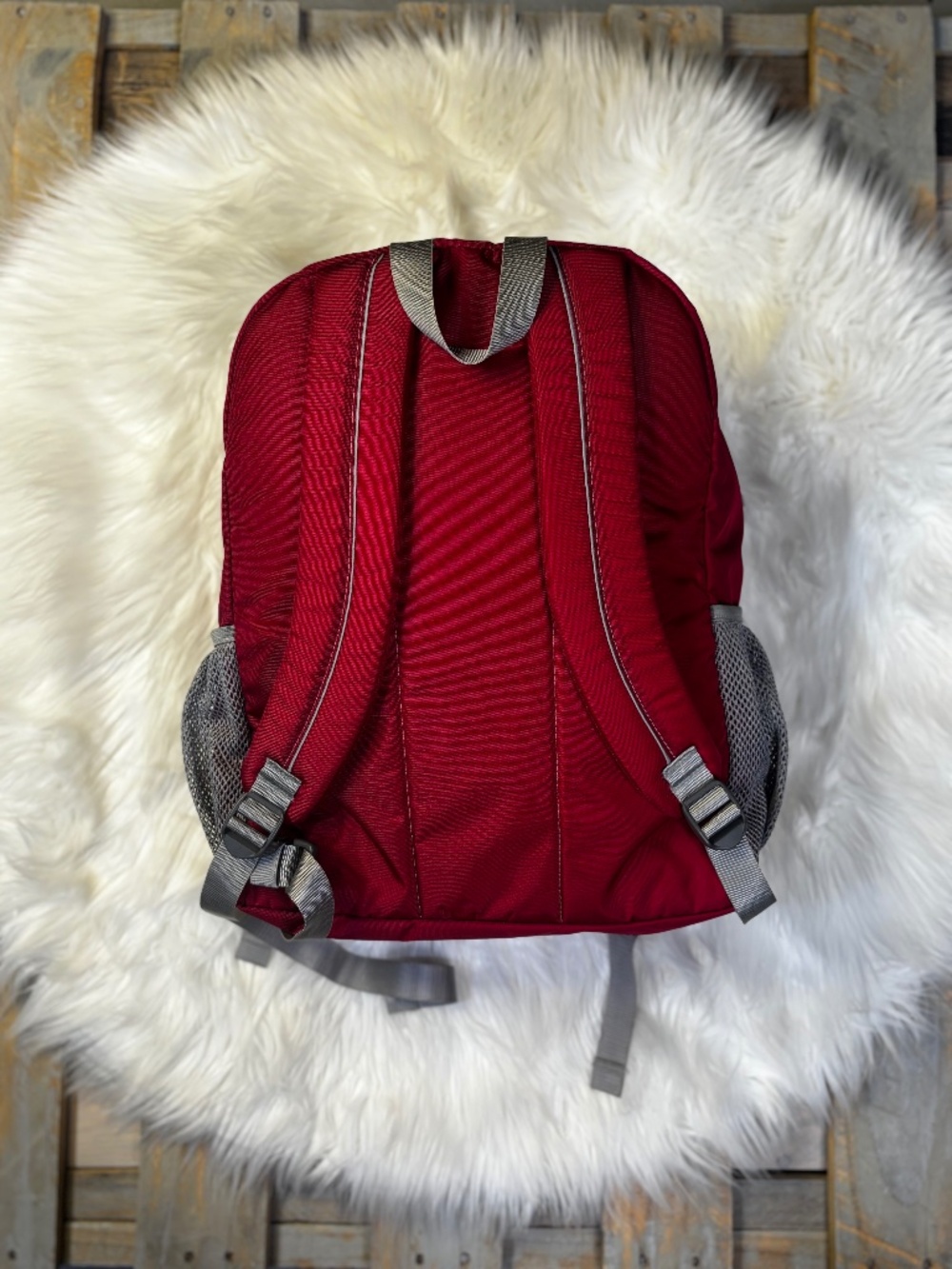 EUC [LL Bean] Red Backpack < All-Star Deluxe Book Pack > School Camp | 10+ - Picture 4 of 16